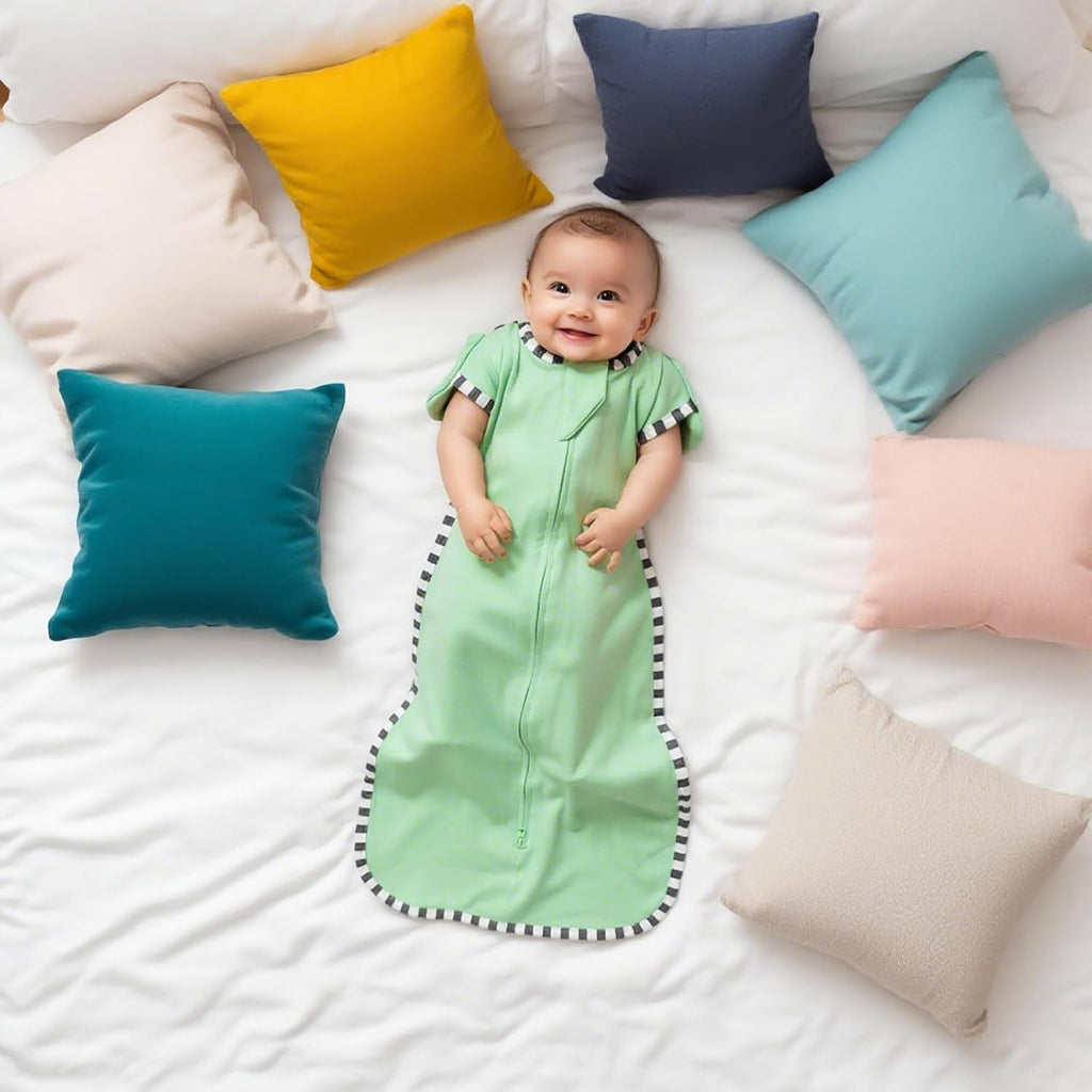 Baby Transition Swaddle 2-Pack, Newborn Sleep Sack, Arms Up Design (Arms In/Out), Infant Swaddle for Boys Girls