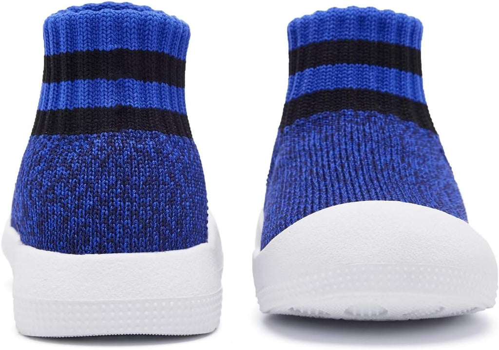 Eashi Baby Boy Girl Non-Skid Indoor Infant Walking Shoes Breathable Warm Elastic Sock Shoes with Memory Sole Protect Toes Outdoor Sneakers