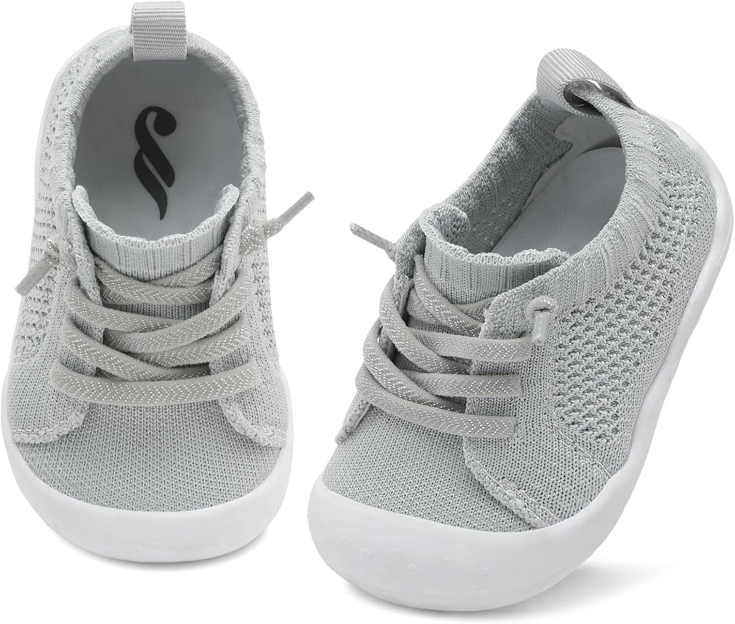 JIASUQI Baby Shoes for Toddler Boys Girls Sneakers Slip on Walking Shoes for Babies