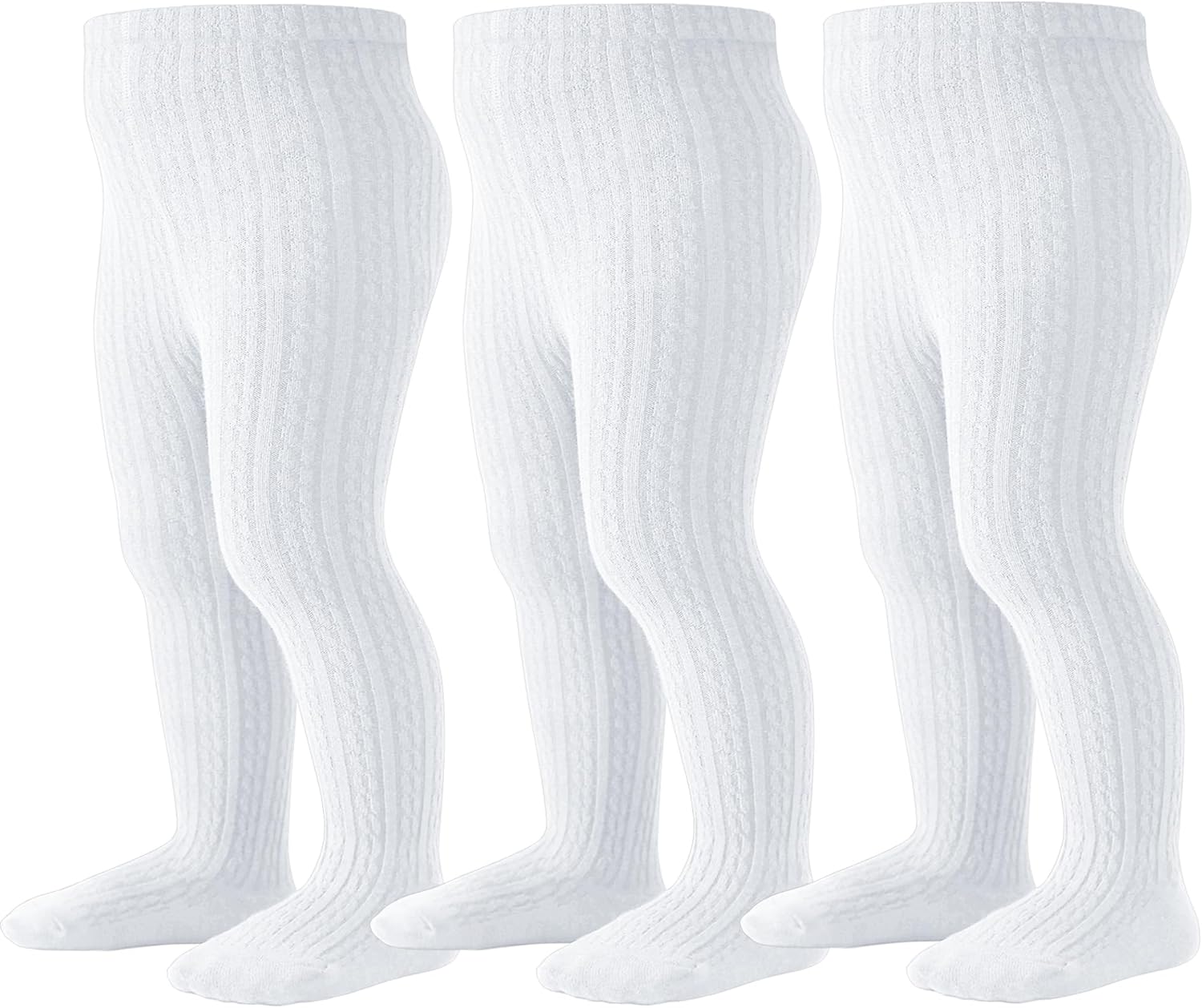 Baby Tights Toddler Stockings Tights Soft Cotton Cable Knit Baby Girl Tight Leggings Newborn Infant 0-4T