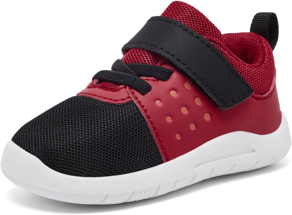 MORENDL Toddler Baby Shoes 0-4 Years Boy Girl Lightweight Breathable Non-Slip Sports Sneakers Running Walking Tennis Barefoot Shoes