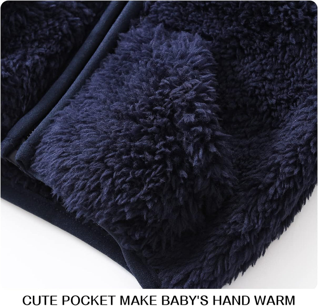 Baby Boy Fleece Jacket Girl Winer Clothes Coat Toddler Boy'S Clothing Sweater