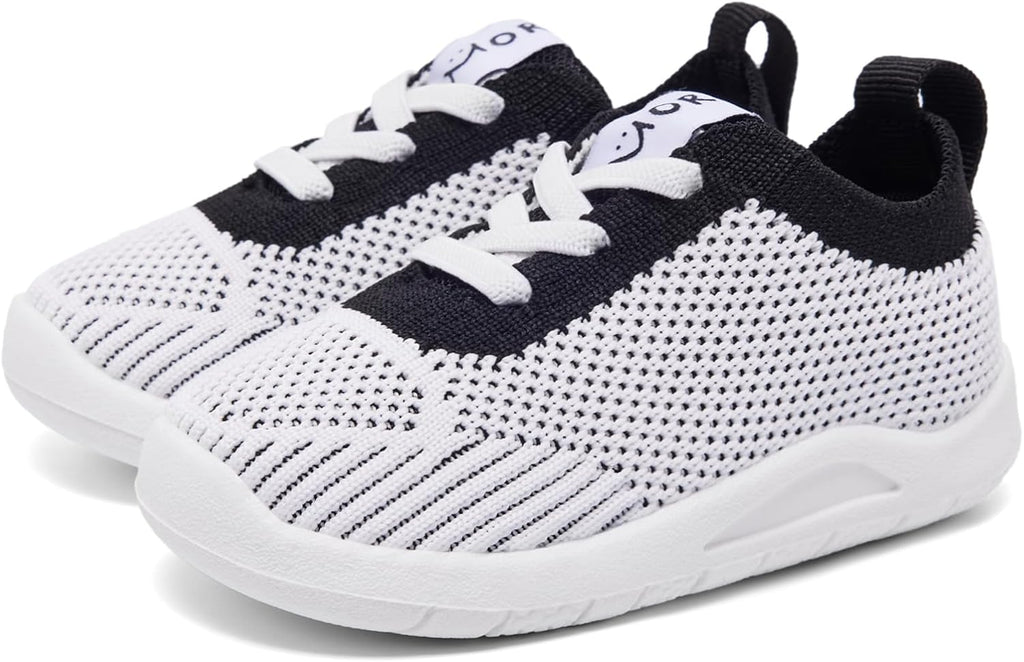 MORENDL Toddler Shoes Baby Walking Sock Shoes Infant Sneakers 0-4 Years Boy Girl Barefoot Tennis Shoe Non-Slip Brethable