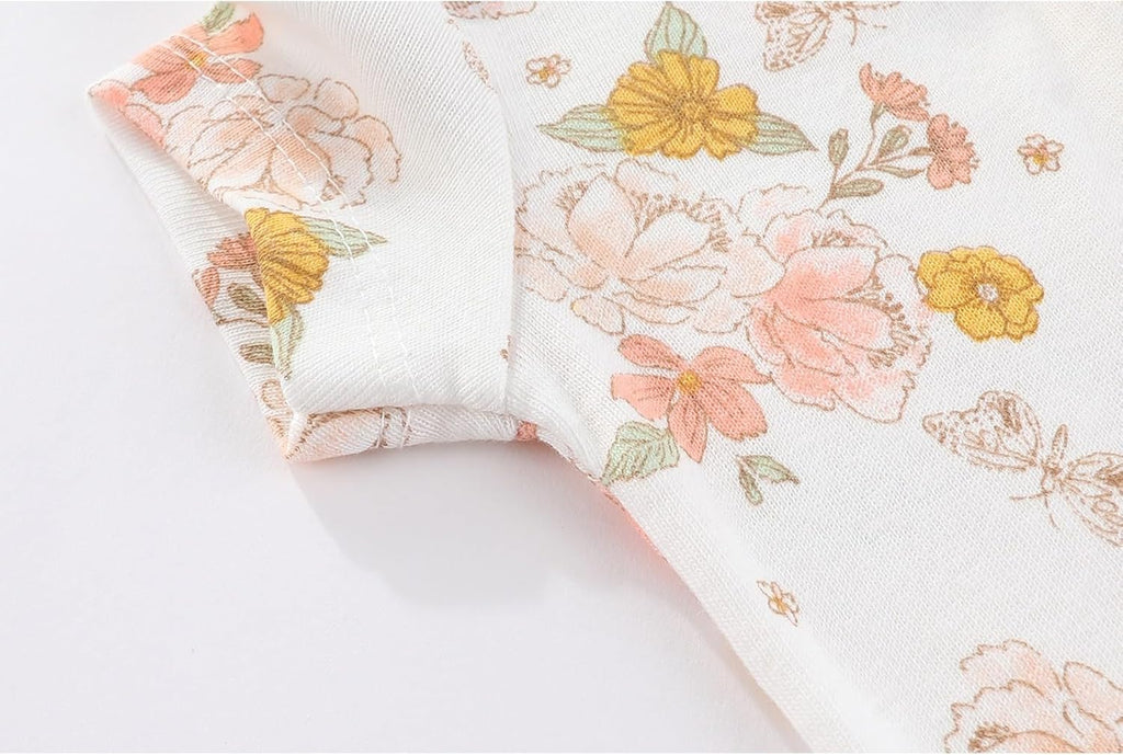 Baby Boy Girl 10 Piece Combined Type Clothing Set Cotton Baby Bodysuits and Pants Set Home Outdoor Infant Clothes