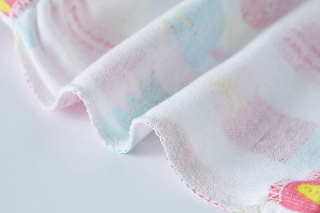 Cadidi Dinos Little Girls' Soft Cotton Underwear Kids Cool Breathable Comfort Panty Briefs Toddler Undies(Pack of 6)