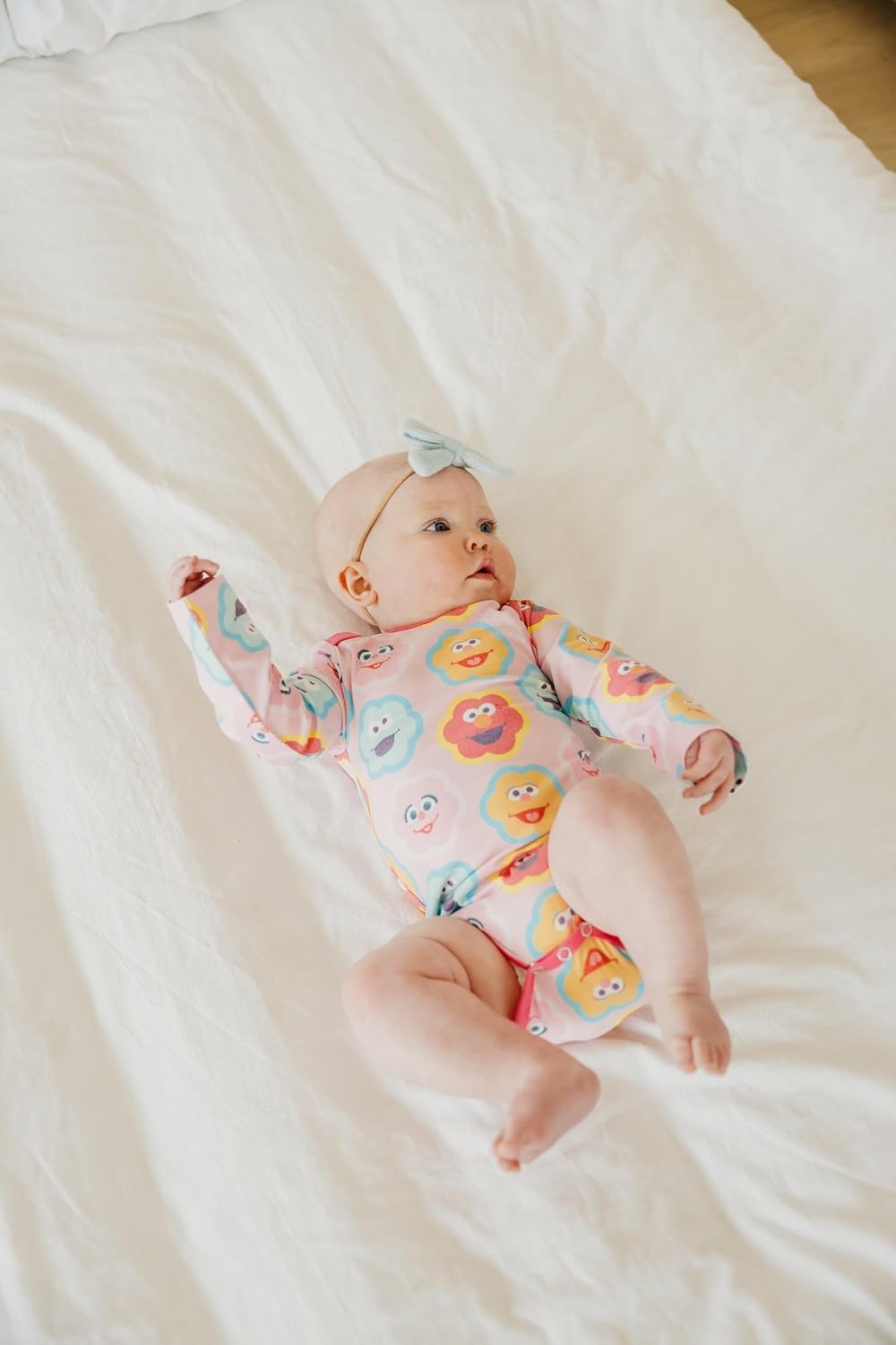 Copper Pearl Long Sleeve Bodysuit Baby: Ultra Soft Baby for Newborns, Boys, and Girls - Stylish, Comfortable, Overlap Shoulders, Premium Knit Fabric - 12-18 Months, Abby and Pals