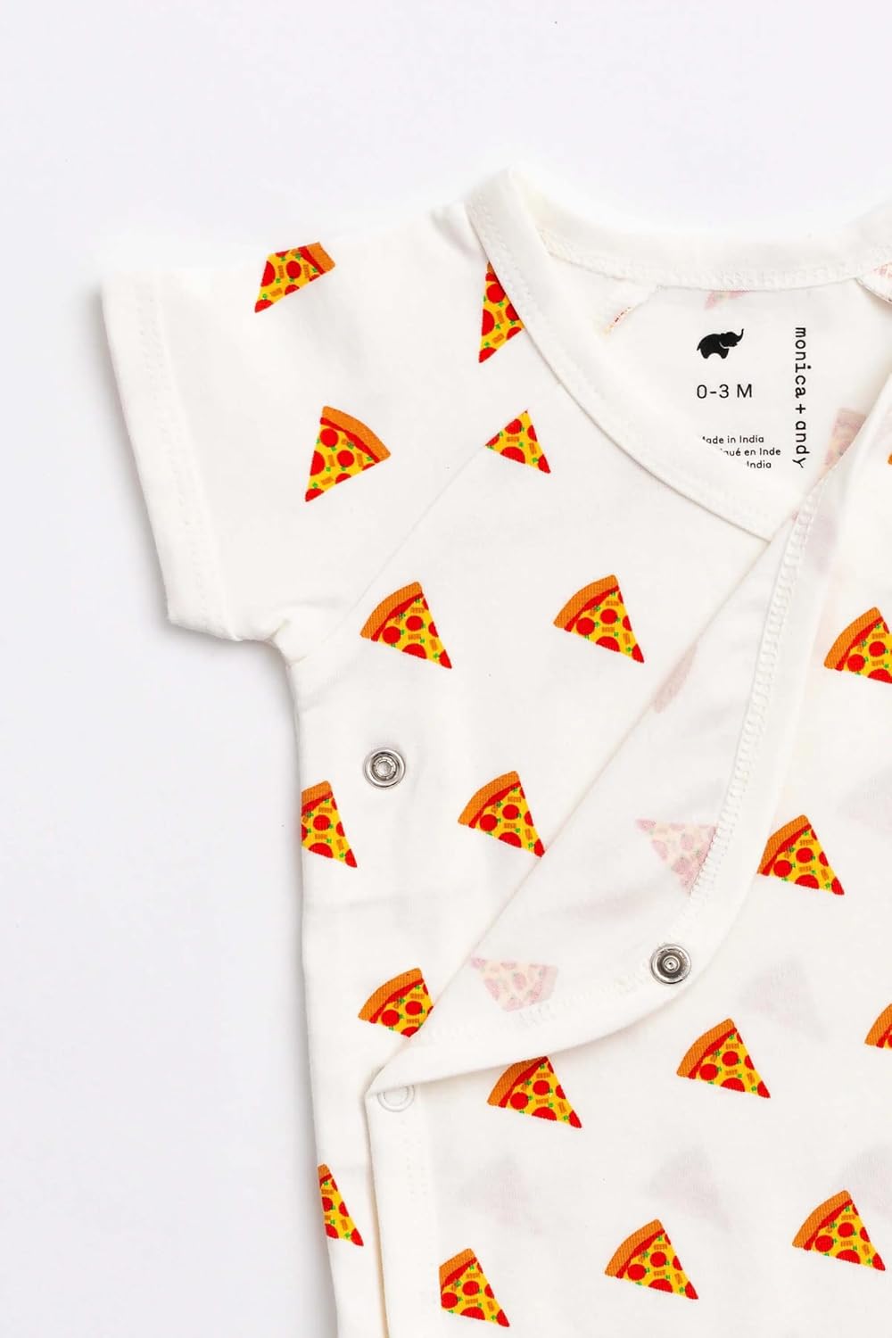 MONICA + ANDY Baby Organic Short Sleeve Lucky Bodysuit