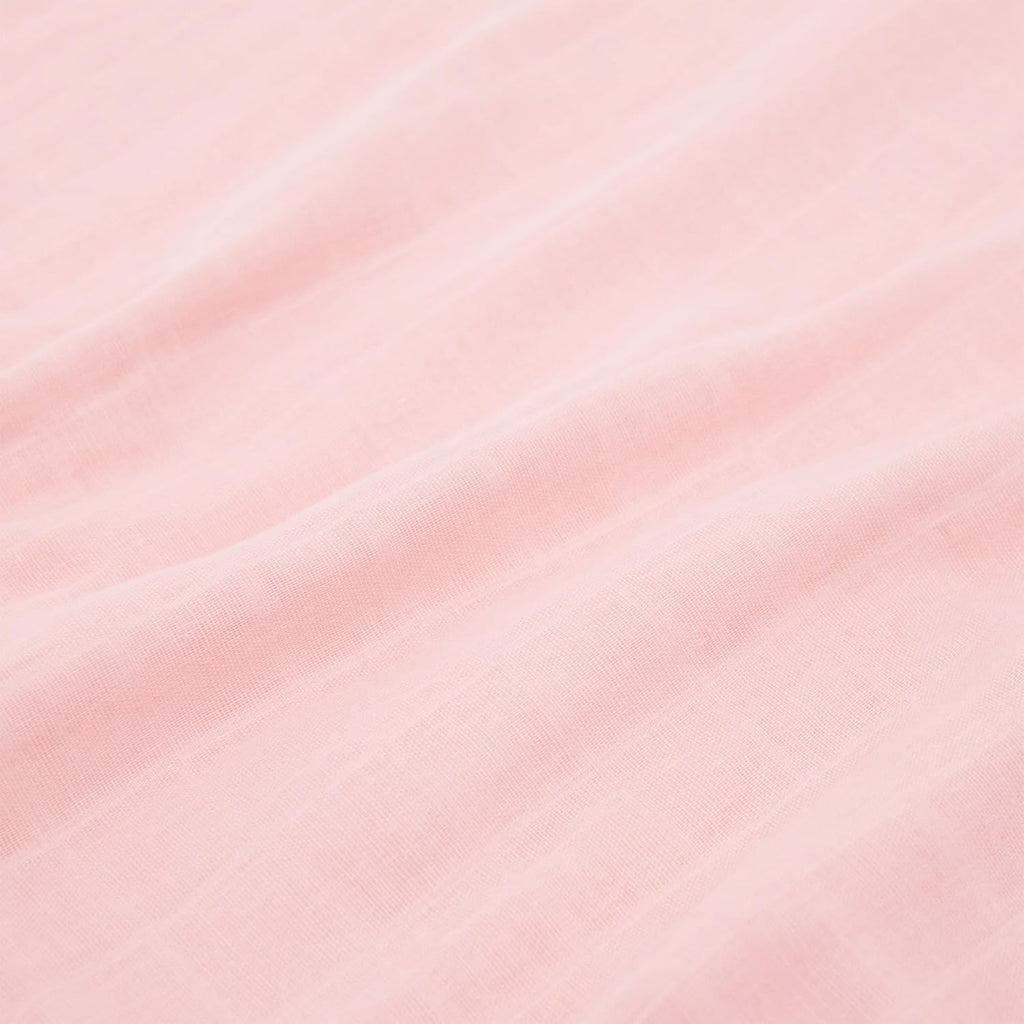 Little Unicorn Standard Pillowcase 2 Pack | Super Soft & Breathable Muslin Fabric | Snug Envelope Closure (Petal Press 2)