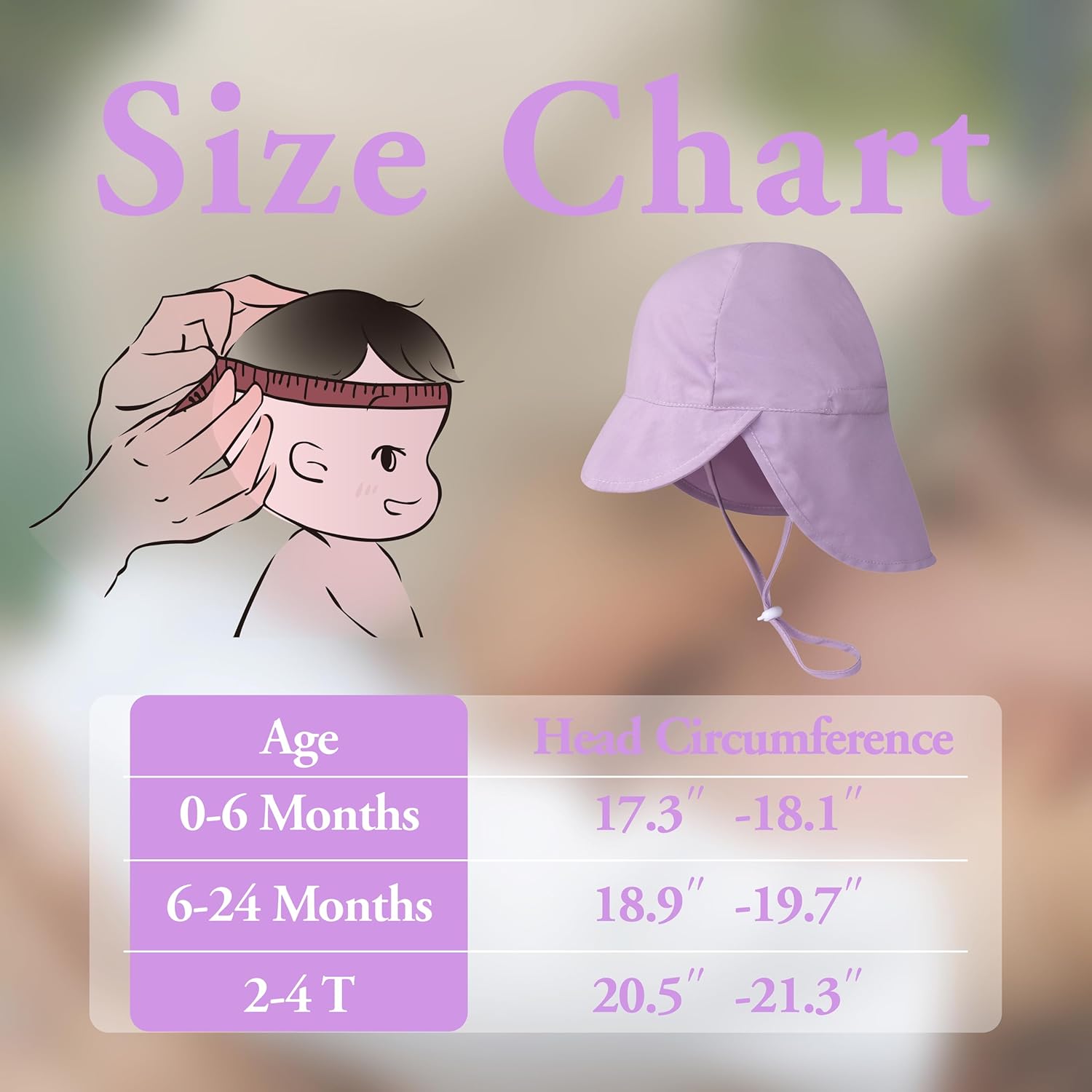 2 Pack Baby Sun Hats UPF 50+ Toddler Beach Hat for Girls Boys 0-4 Years