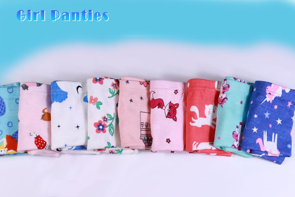 Boboking Soft Cotton Girls' Panties Boyshort Little Girls' Underwear Toddler Undies