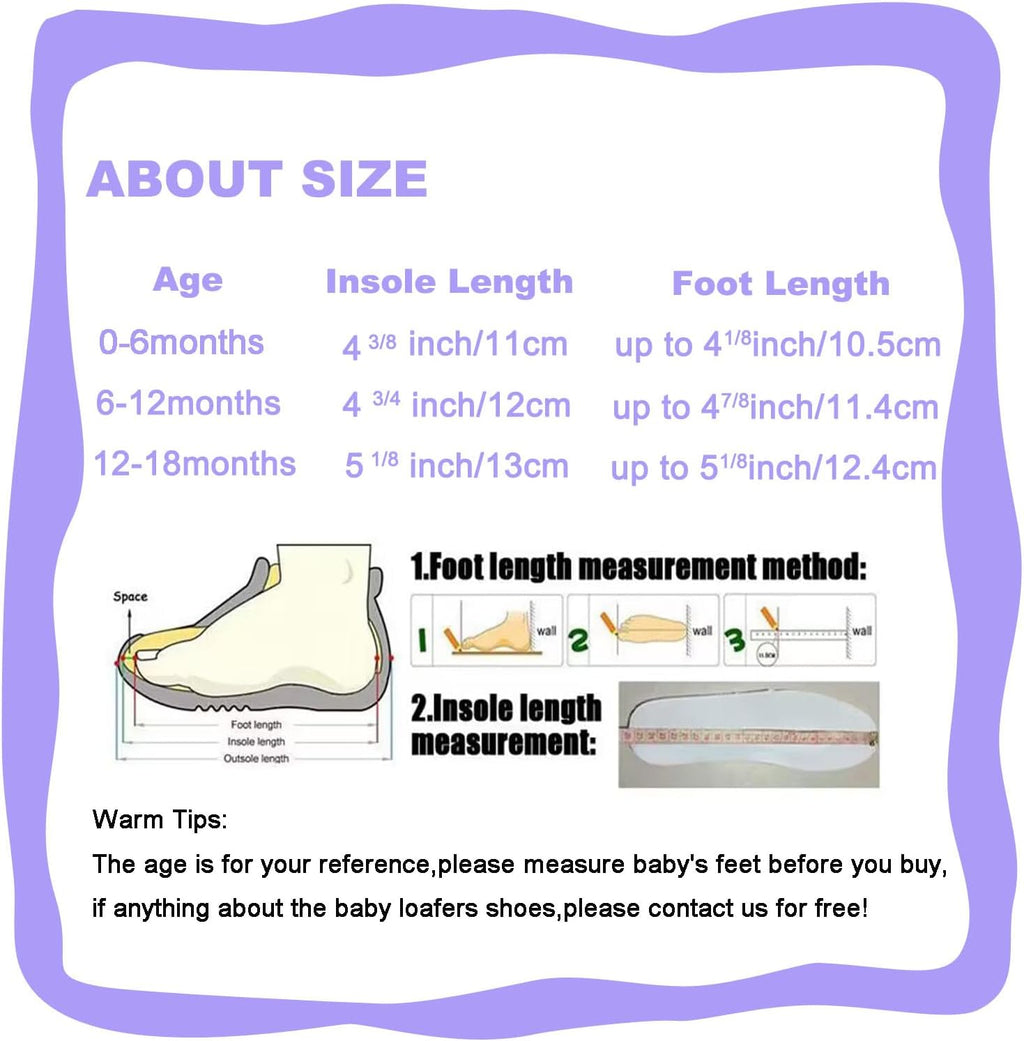 LONSOEN Baby Girls Boys Loafers Prewalker Dress Crib Shoes