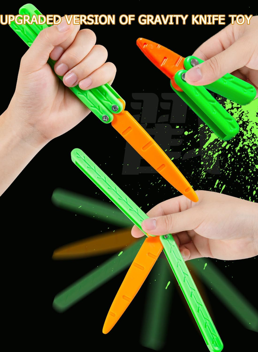 Fidget Gun Toy, Fidget Blaster Gun 1911 Titan Stress Shot ADHD Gun, 3D Printed Stress Anxiety Relief Pistol Toys