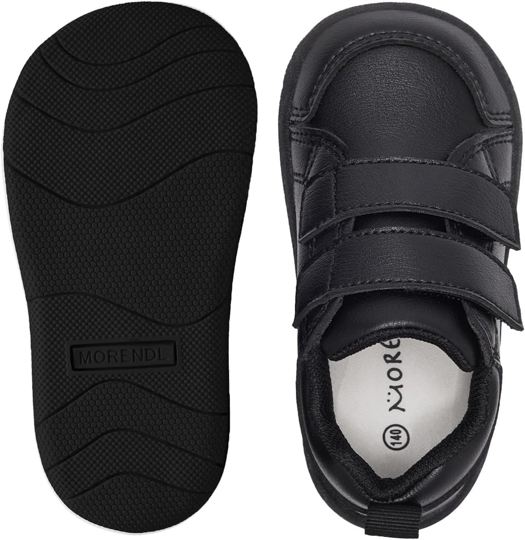 MORENDL Wide Toe Box Shoes Toddler Barefoot Shoes Baby Walking Shoe Boy Girl Non-Slip Zero Drop Minimalist Sneakers Comfort Tennis Outdoor Activities