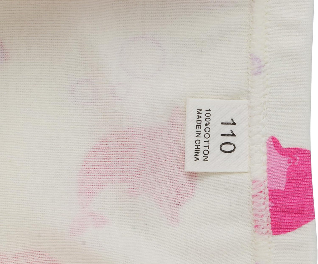 CHUNG Toddler Little Girls Kids Briefs Panties Soft Cotton Boyshort Underwear Pack Big Girl Daily Cute Pattern