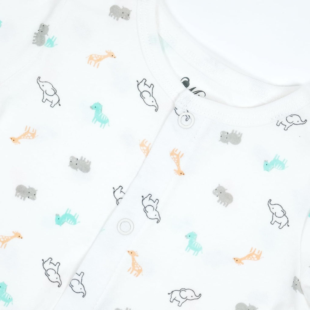 3-Pack 100% Cotton Baby Boy Rompers,0-24Months Short Sleeve Toddler Romper,Breathable Spring/Summer Clothes