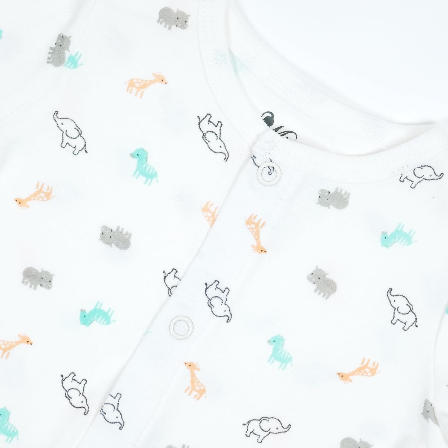 3-Pack 100% Cotton Baby Boy Rompers,0-24Months Short Sleeve Toddler Romper,Breathable Spring/Summer Clothes