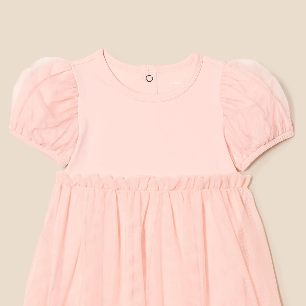 Amazon Essentials Baby Girls' Tulle Bodysuit Dress