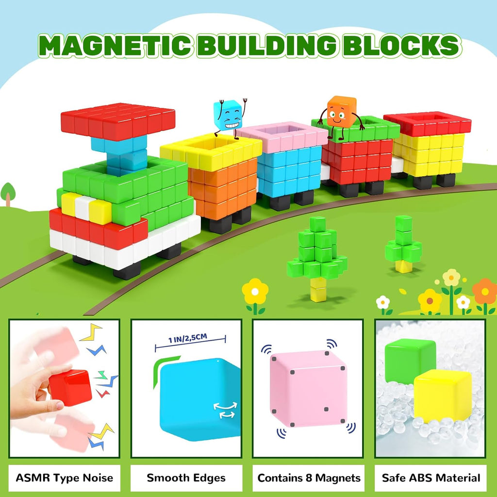 40pcs Magnetic Blocks for Toddler Toys