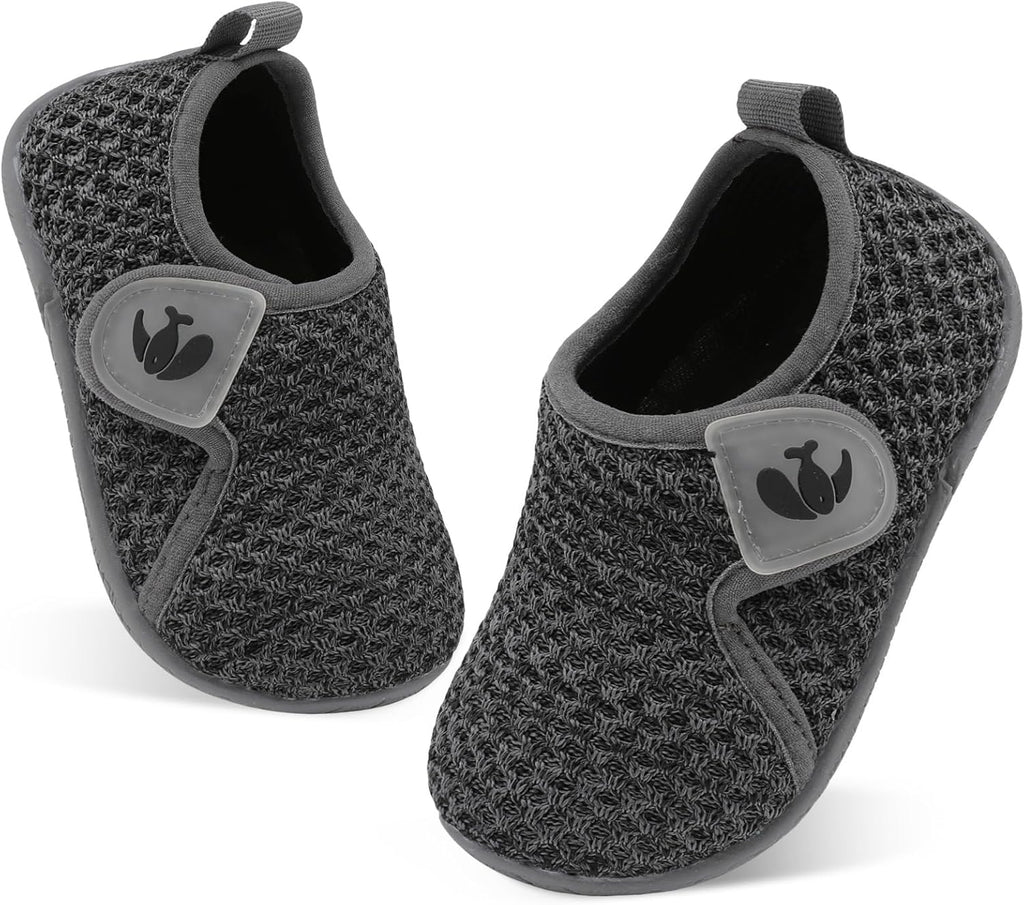 FEETCITY Toddler Walking Shoes Slip On Toddler Shoes Boys Girls Kids Sports Sneakers Casual School Shoes Barefoot Shoes