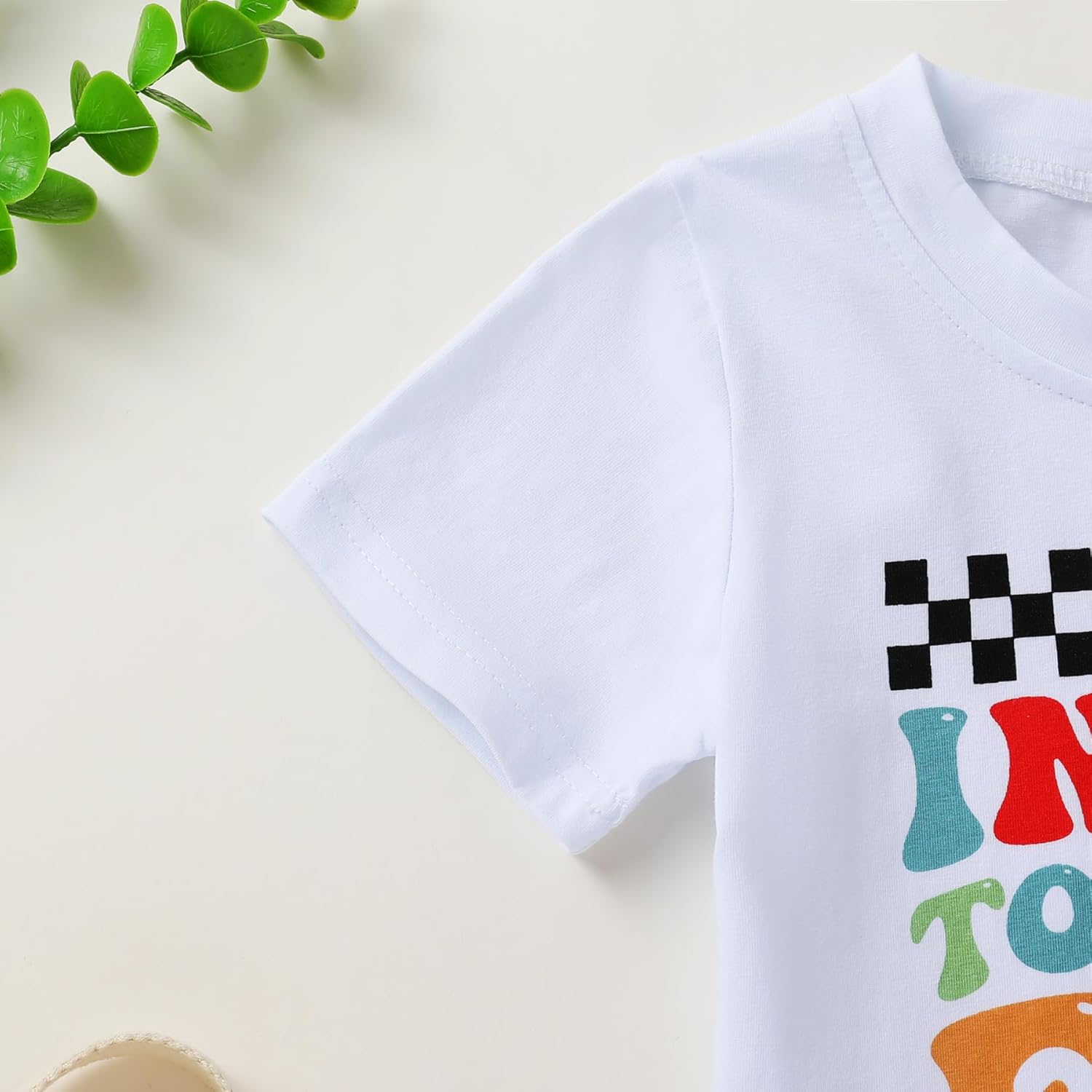 Happy Town Toddler Clothes Baby Boy Girl Smiley Face Shirt Short Sleeve T-Shirt Tee Summer Tops Outfits