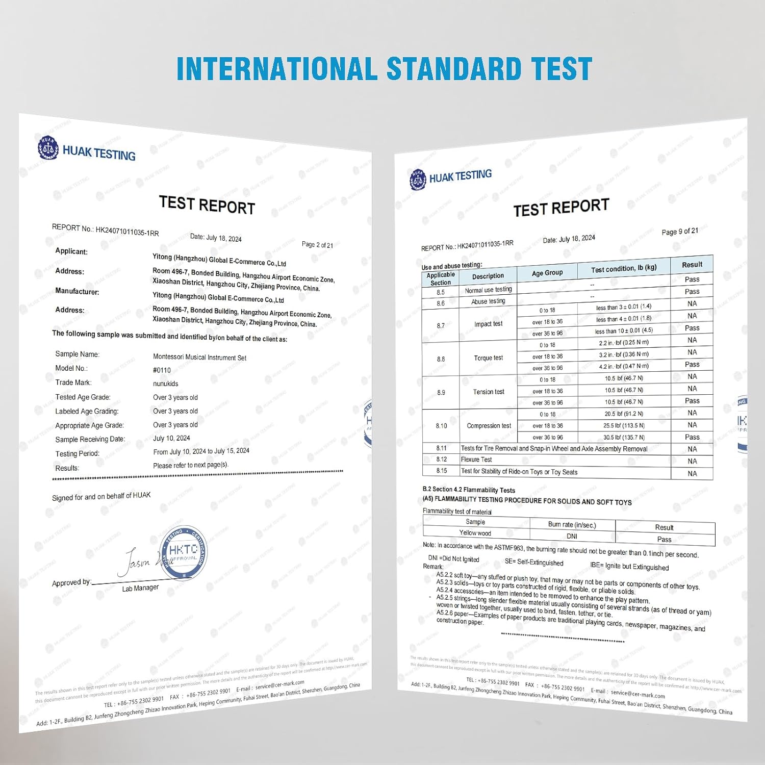 Baby Musical Instruments Neutral Colors Percussion Instruments Set Montessori Wooden Toys for Toddlers 1-3 with Xylophone for Kids Preschool Educational 3+ Wood Musical Toy 8pcs