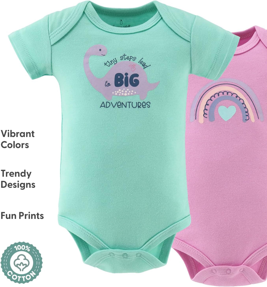 The Peanutshell Baby Girls' Bodysuits, Baby Girl Clothes, Newborn to 24m Baby Outfits, New Born Babygirl, Infant Clothing Set