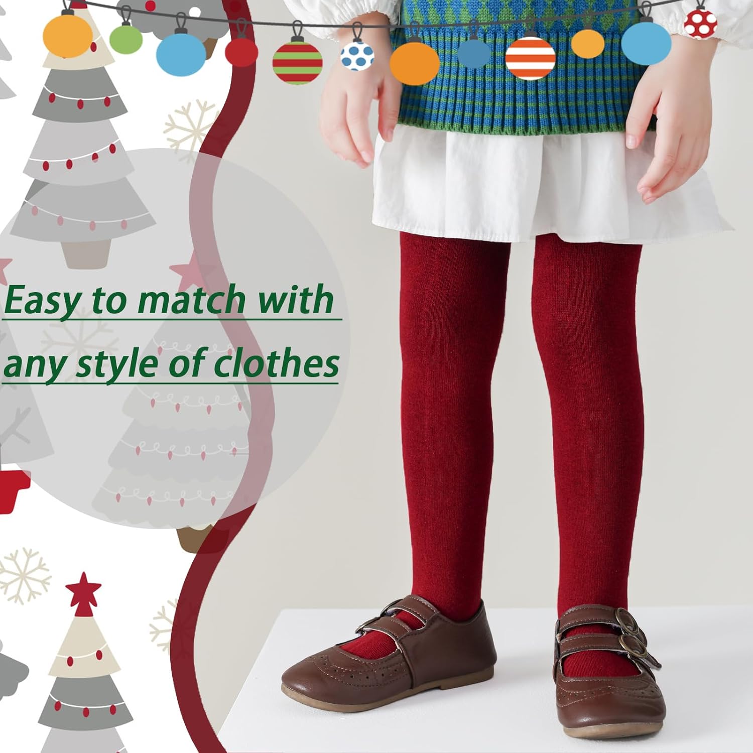 Mini angel Baby Tights Non Slip Baby Girl Tights Seamless Cotton Pantyhose Toddler Stockings Winter Warm Leggings Non-Skid