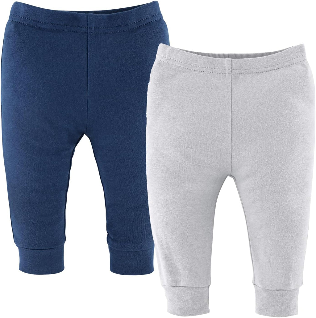 The Peanutshell 5 Pack Baby Boy Pants Set - 100% Cotton Toddler Pants for Boys, Clothes for Toddlers & Babies - Blue Camo