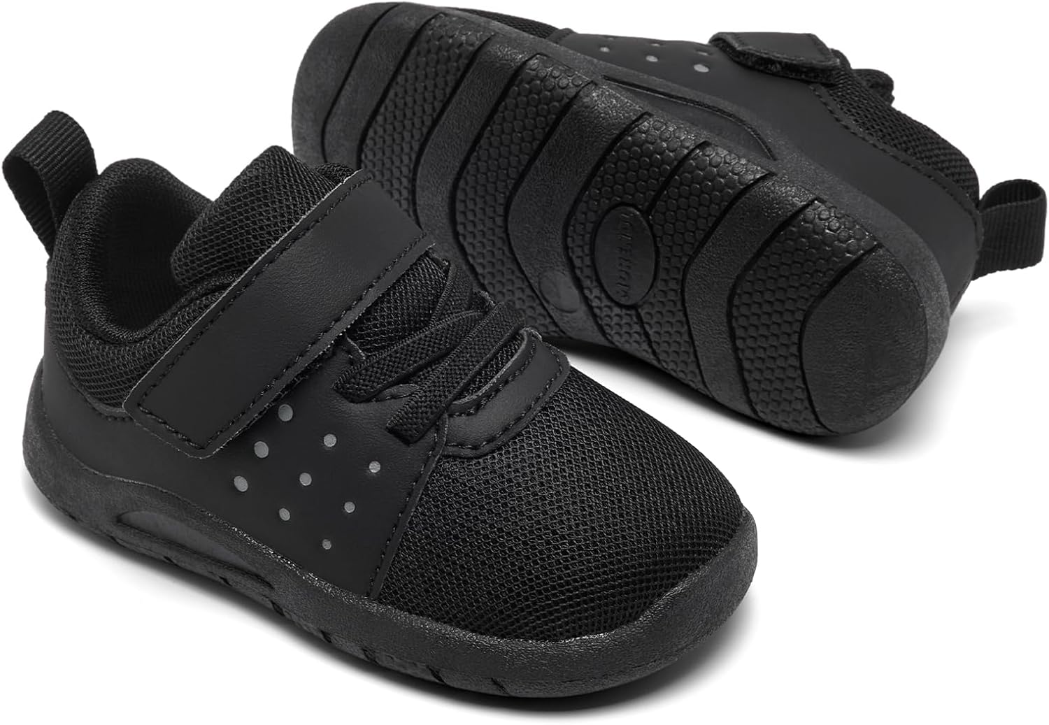 MORENDL Toddler Baby Shoes 0-4 Years Boy Girl Lightweight Breathable Non-Slip Sports Sneakers Running Walking Tennis Barefoot Shoes