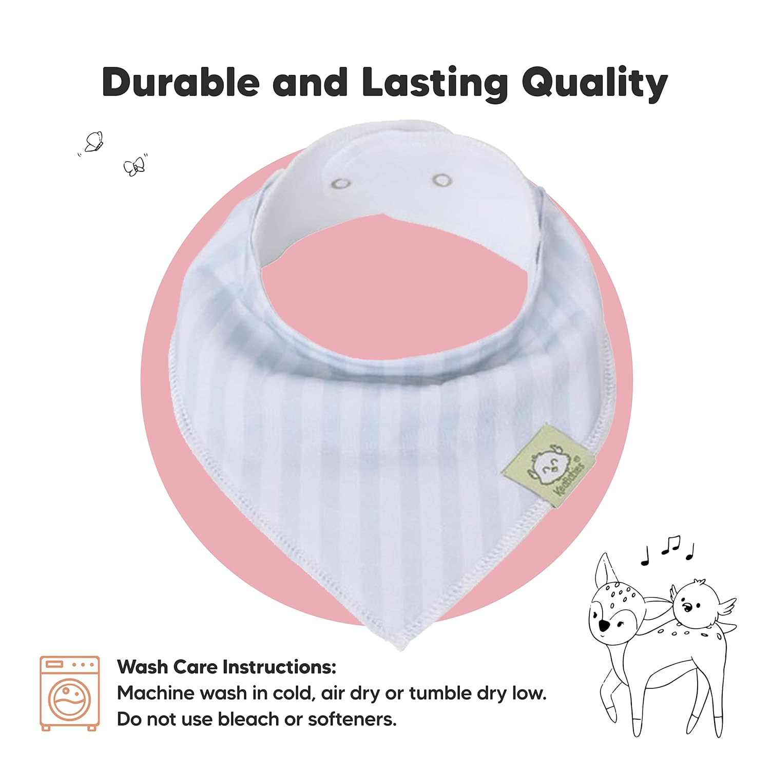 8-Pack Organic Baby Bandana Bibs for Boys, Girls - Super Absorbent Triangle Baby Bibs for Drooling and Teething Infant, 100% Cotton Extra Soft for Newborn, Infant 0-36 Months (Constellation)