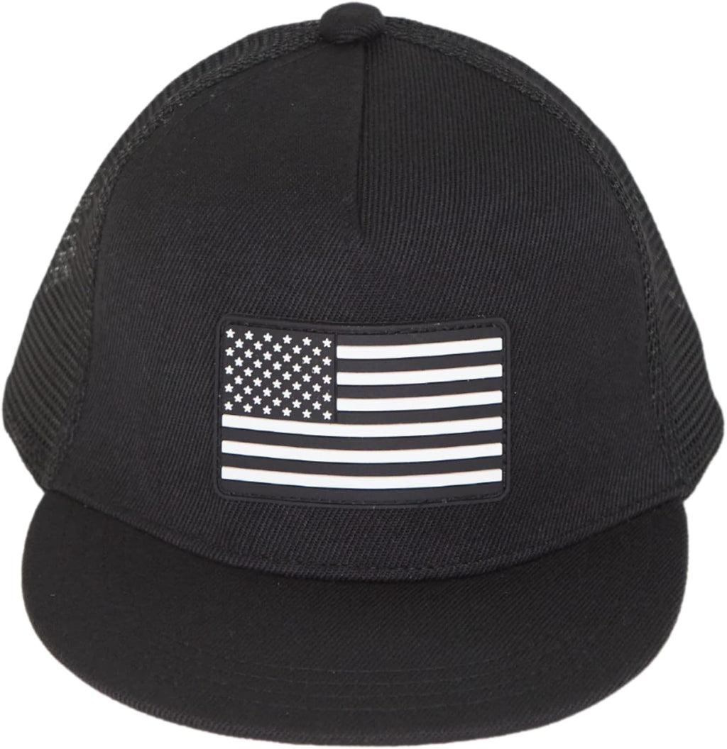 Baby Hats - Baseball Hat, Newborn Youth Flat Brim Mesh Trucker Surf Skate Bubba Bro Fitted Beach Cap Gorros para Bebes