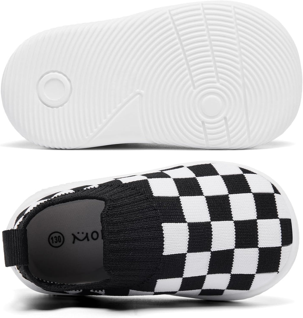 MORENDL Baby Toddler Walking Socks Non-Slip Breathable Unisex Casual Sneakers