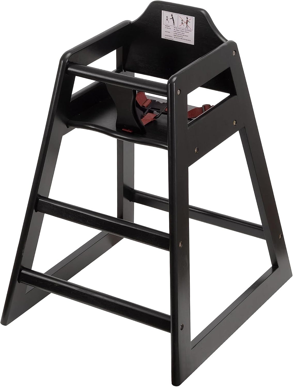 Baby Highchairs, Durable Dining Feeding Chair with Steps, High Chairs for Babies and Toddlers, Seating Ready-to-Assemble Restaurant Wood High Chair, Wooden High Chair (Highchair/Booster/Chair)