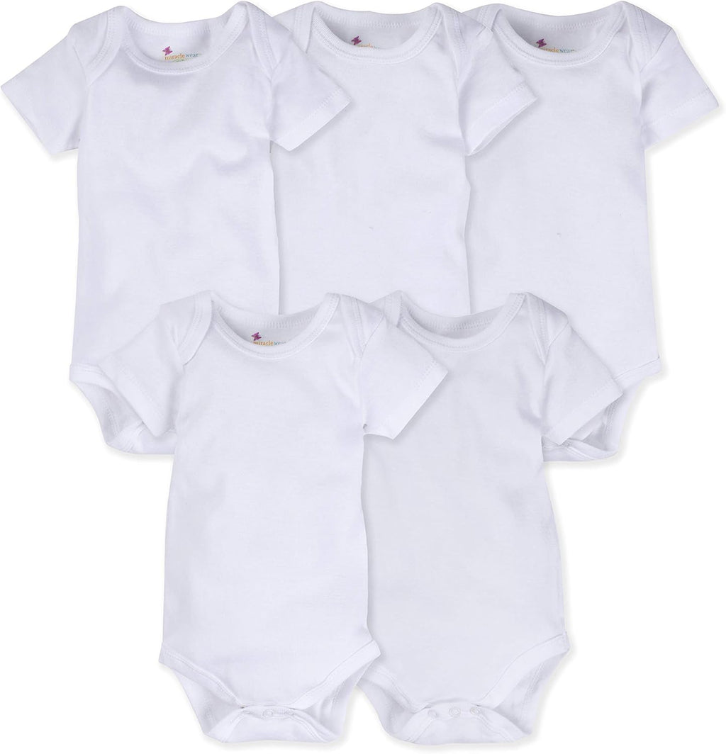 Miracle Baby 5-Pack Bodysuits
