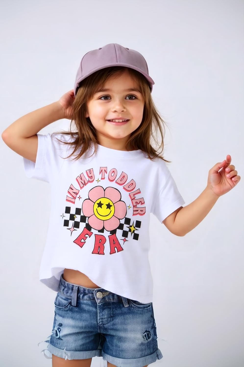 Happy Town Toddler Clothes Baby Boy Girl Smiley Face Shirt Short Sleeve T-Shirt Tee Summer Tops Outfits