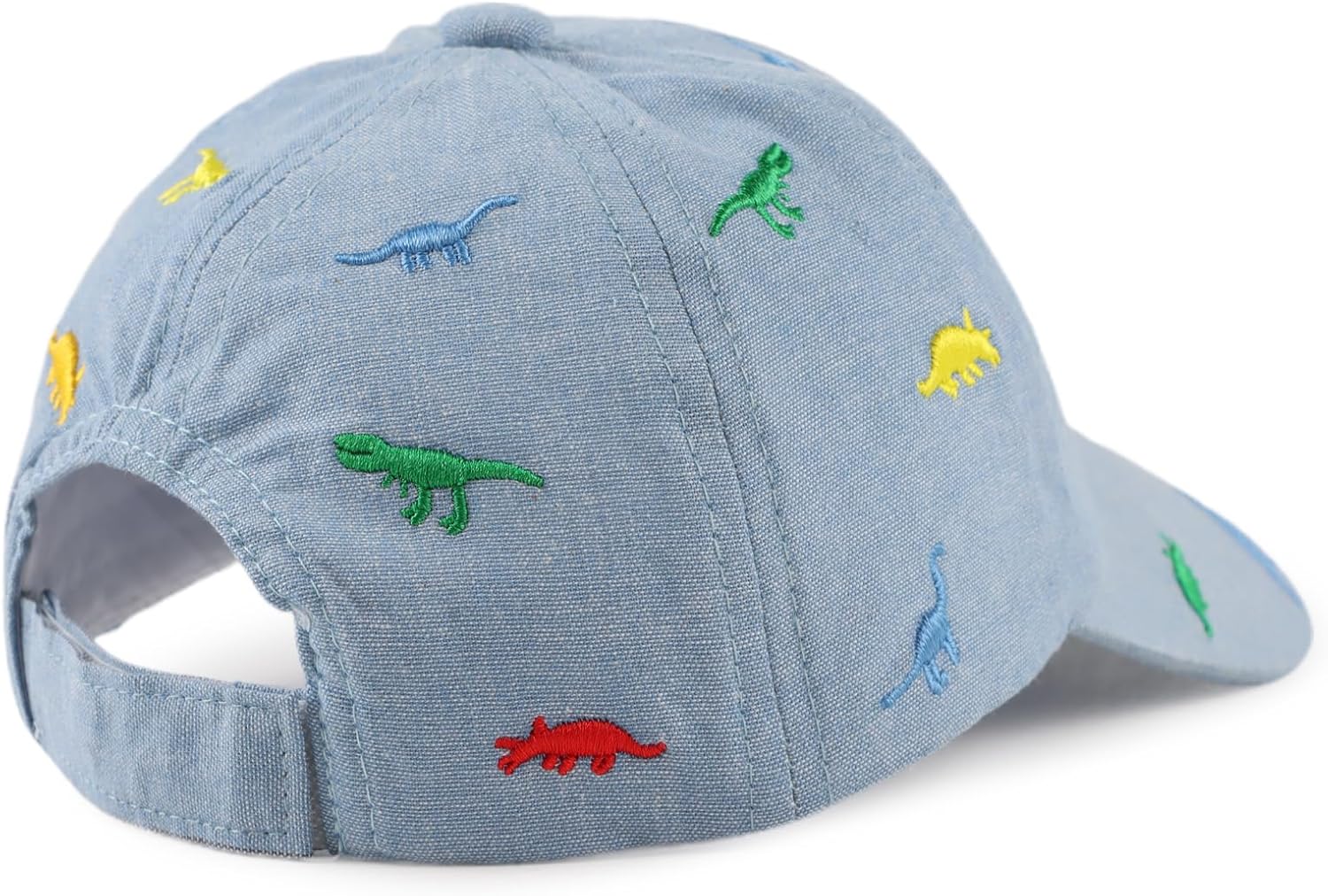 JANGANNSA Dinosaur Boys Girls Caps Embroidery Baby Baseball Caps Cotton Infant Toddler Kids Hat Spring Summer Autumn