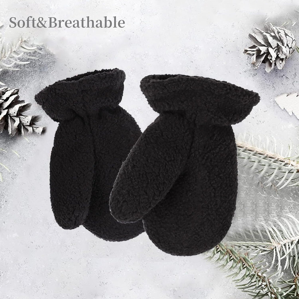 Zsedrut Baby Boys Winter Glove Warm Toddler Infant Girls Mittens Fleece Lined Gloves 1-7 Years