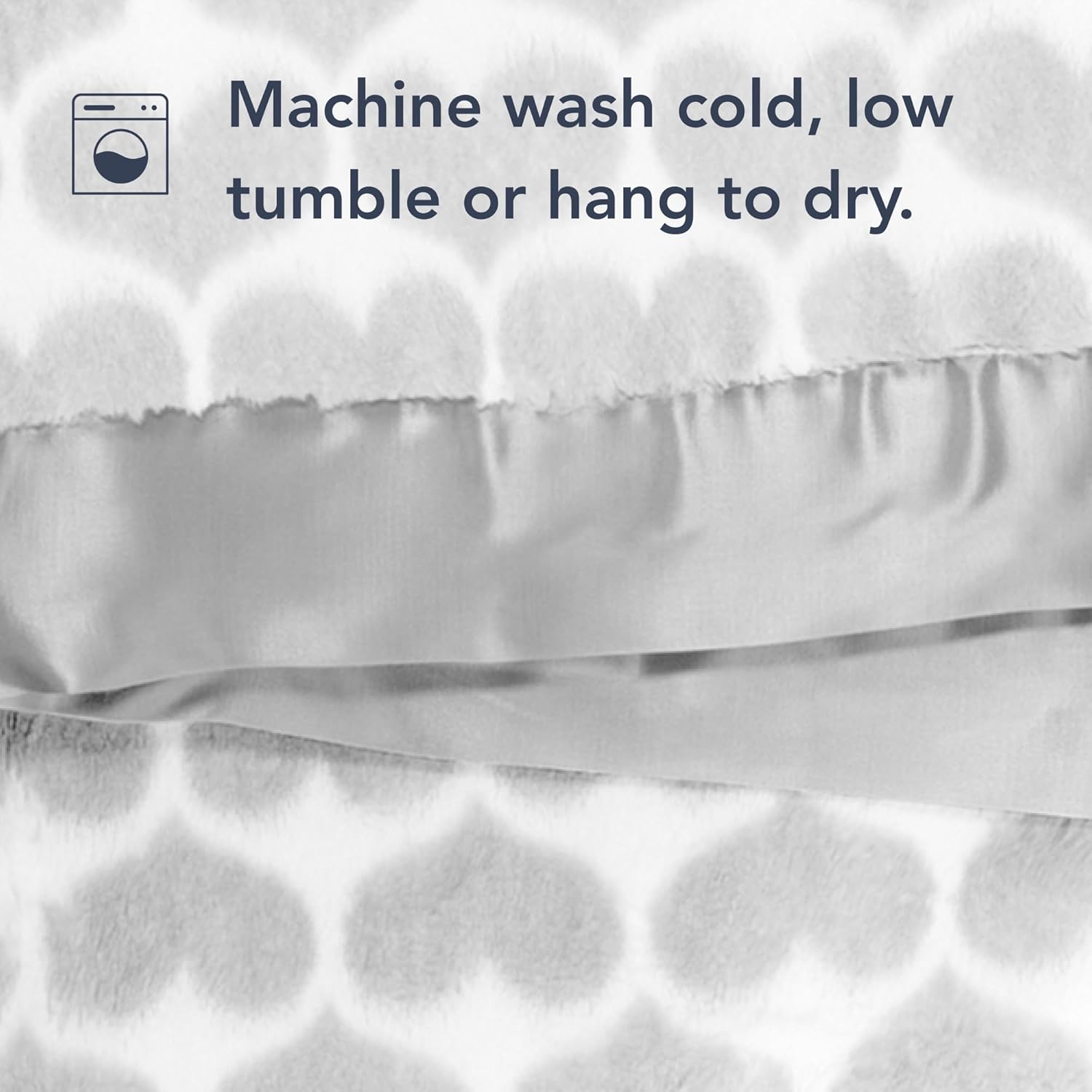 Little Giraffe Baby Blanket - Luxe Soft Blanket with Satin Trim - Baby Stroller Blanket - Newborn Baby Essentials & Baby Gifts - 29"x35" - Heart Army Silver