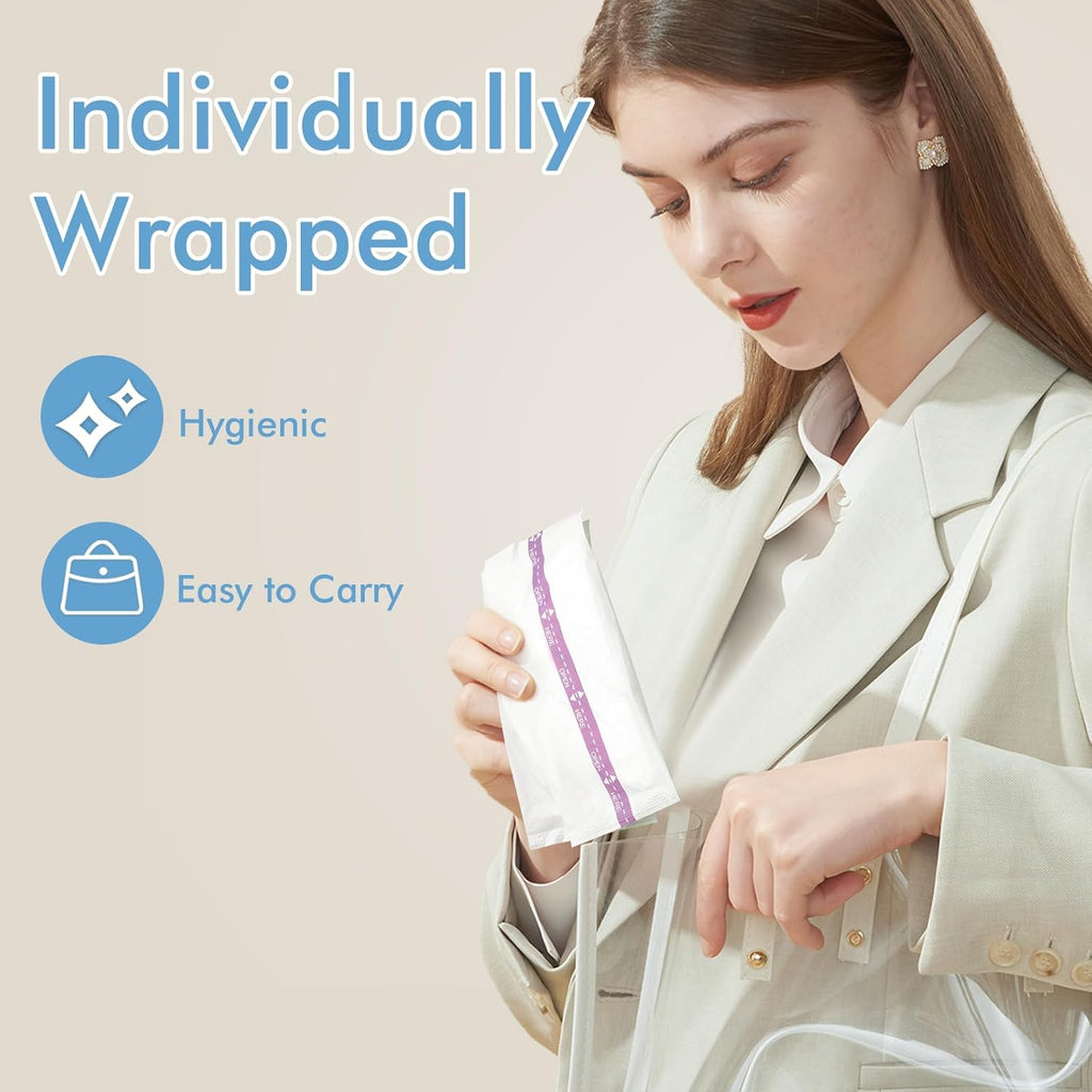 NCVI Super Absorbent Disposable Nursing Pads 180 Count, Stay Dry Breast Pads for Leaking Milk, Soft and Breathable, Leakproof Nipple Pads Individually Wrapped, Breastfeeding Essentials for Moms