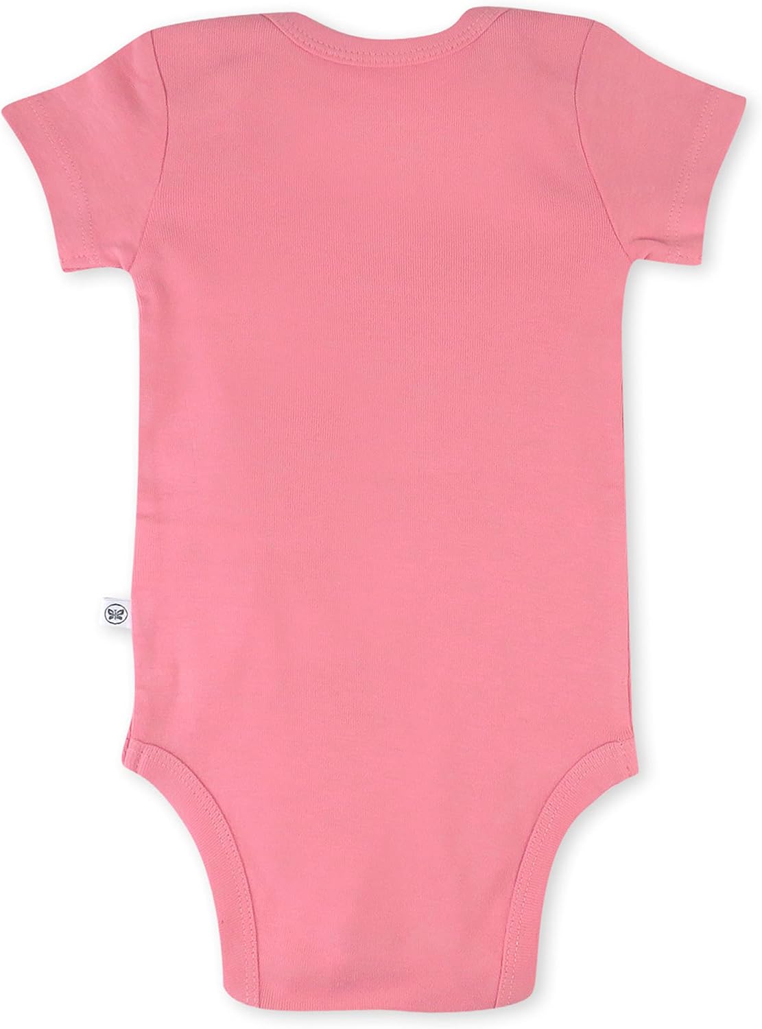 HonestBaby unisex-baby 10-pack Short Sleeve Bodysuits One-piece 100% Organic Cotton for Infant Baby Boys, Girls