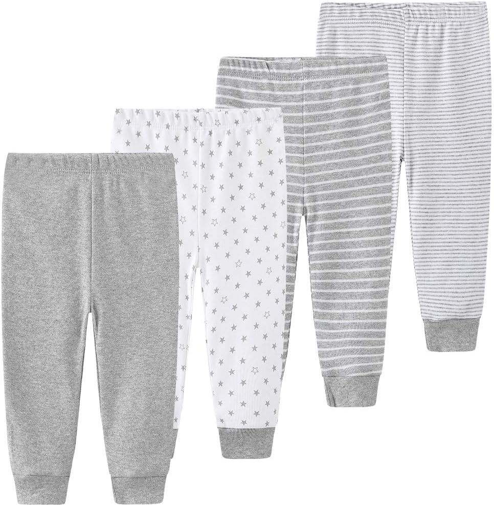 Baby Layette Set Baby Boys' 9-Piece Bodysuits Pants Set Toddler Girl Boy Unisex Baby Gift Sets