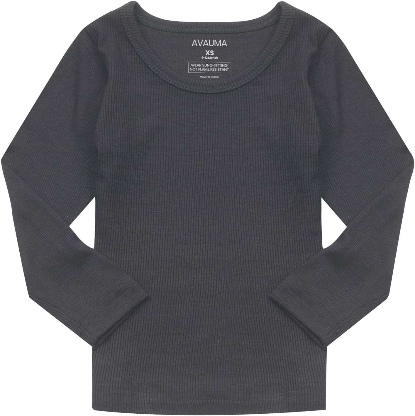 AVAUMA Baby Boys Girls Pajama Set Kids Toddler Snug fit Ribbed Sleepwear pjs for Daily Life Style