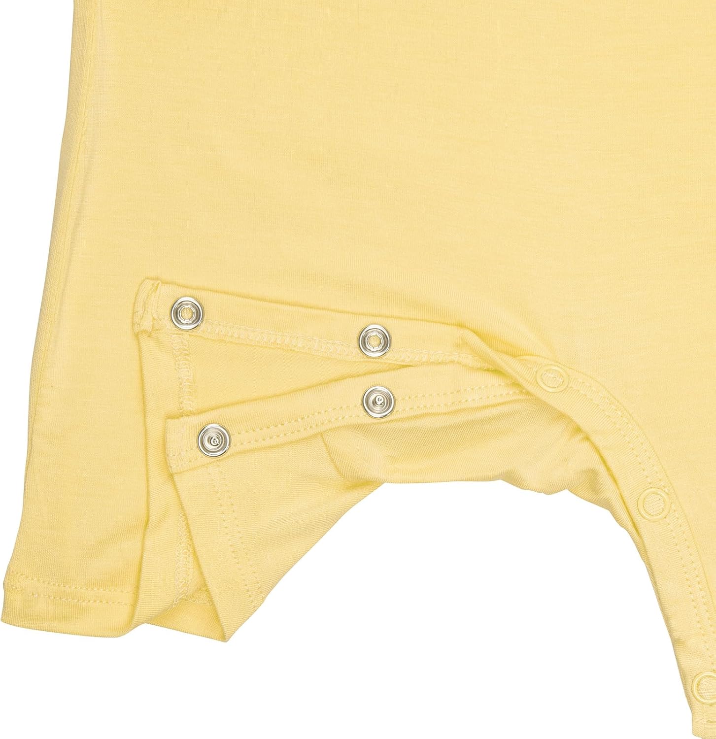 GUISBY Rayon Baby Pajamas, Short Sleeve Footless Rompers, Snap Closure Sleeper for Boy Girls