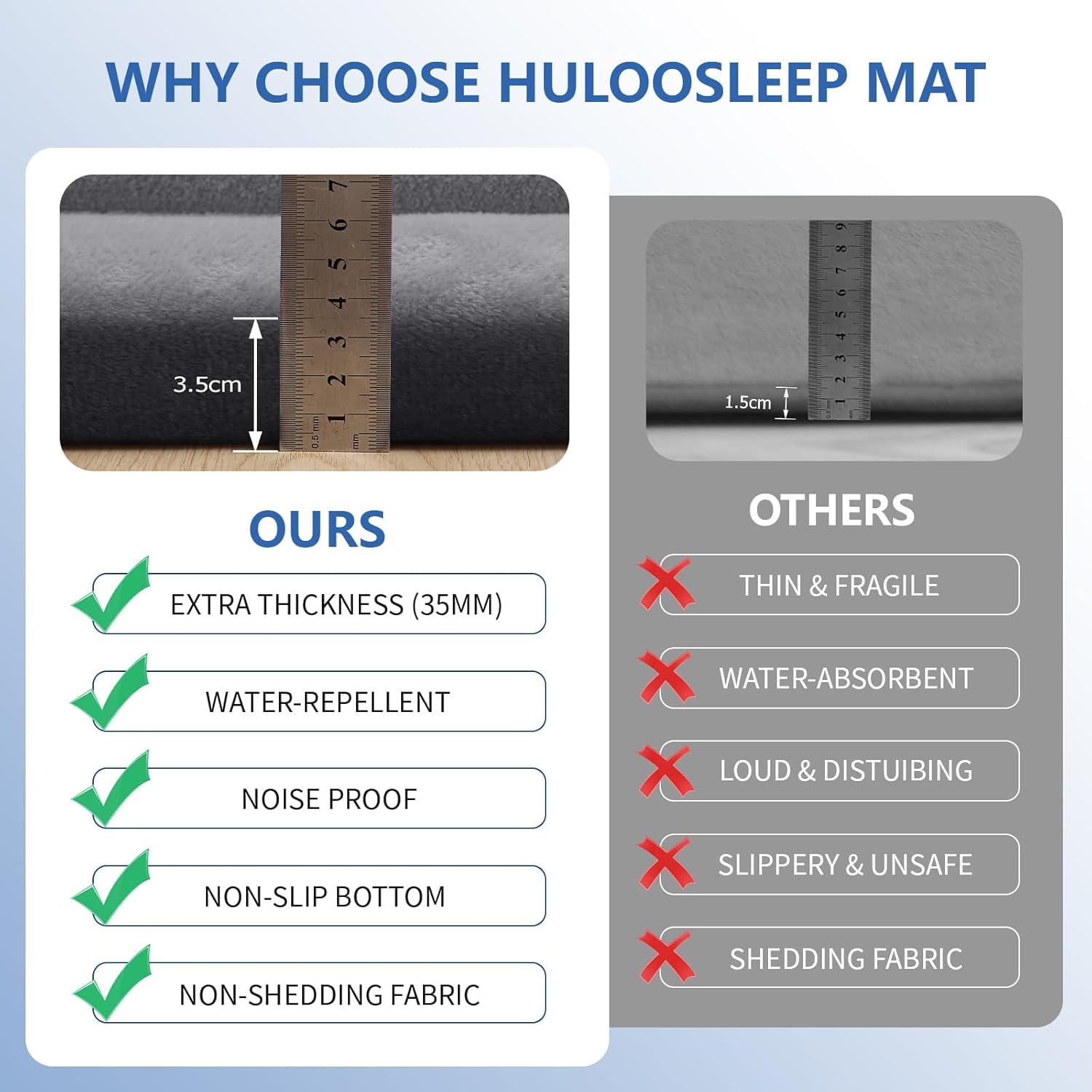 Baby Play Mat for Floor,1.3" Thick Elasti-Foam 74×50 Playpen Mat for Toddlers Infant kids,Water-Repellent Soft Coral Velvet for Tummy Time, Non-Slip Backing for Crawling,Tatami Style(Dark Grey)