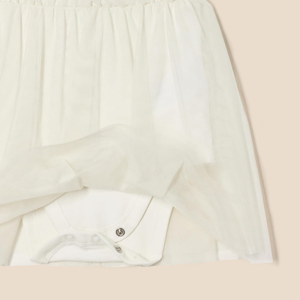 Amazon Essentials Baby Girls' Tulle Bodysuit Dress