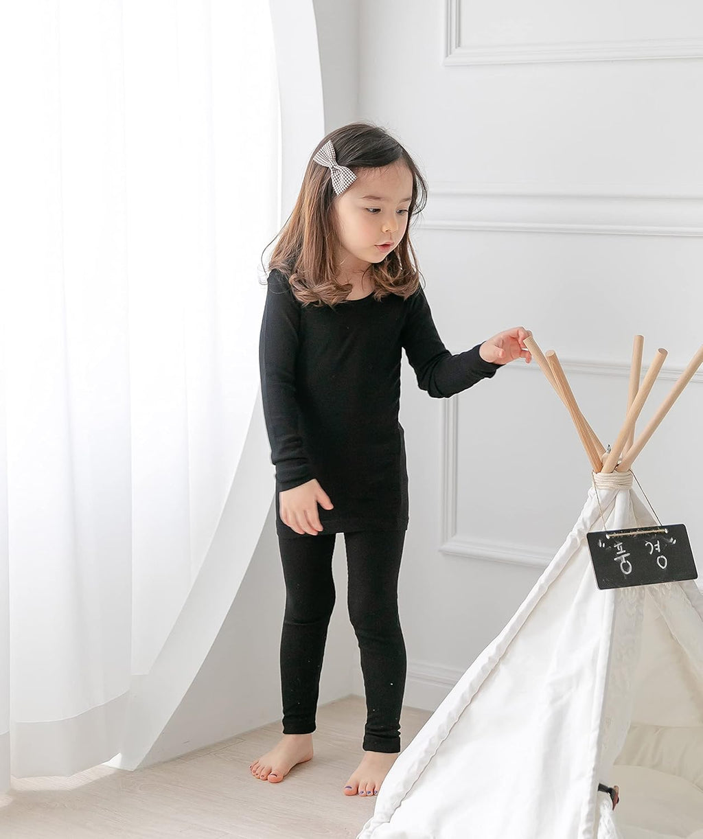 AVAUMA Baby Boys Girls Pajama Set Kids Toddler Snug fit Ribbed Sleepwear pjs for Daily Life Style