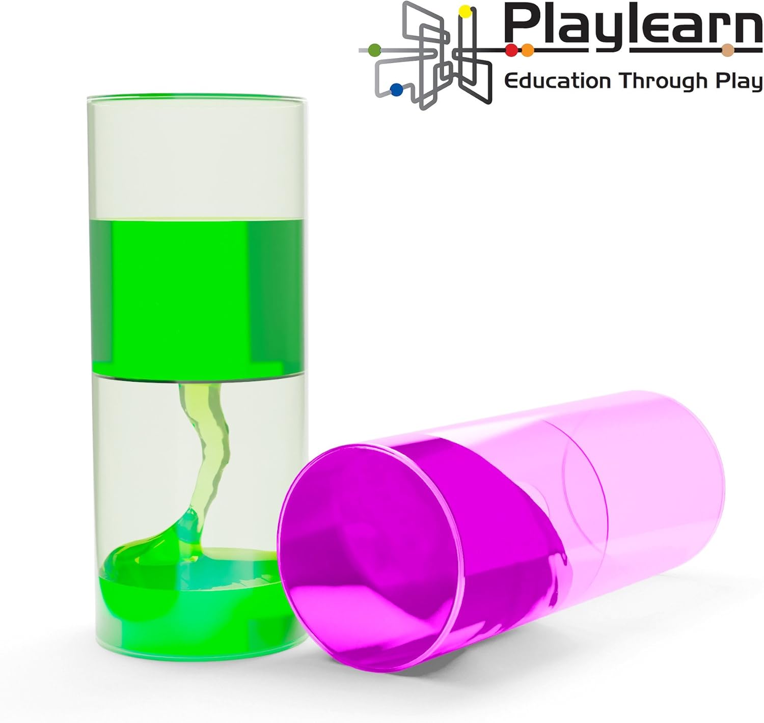Playlearn Giant Sensory Ooze Tube Liquid Timer 20cm x 8cm