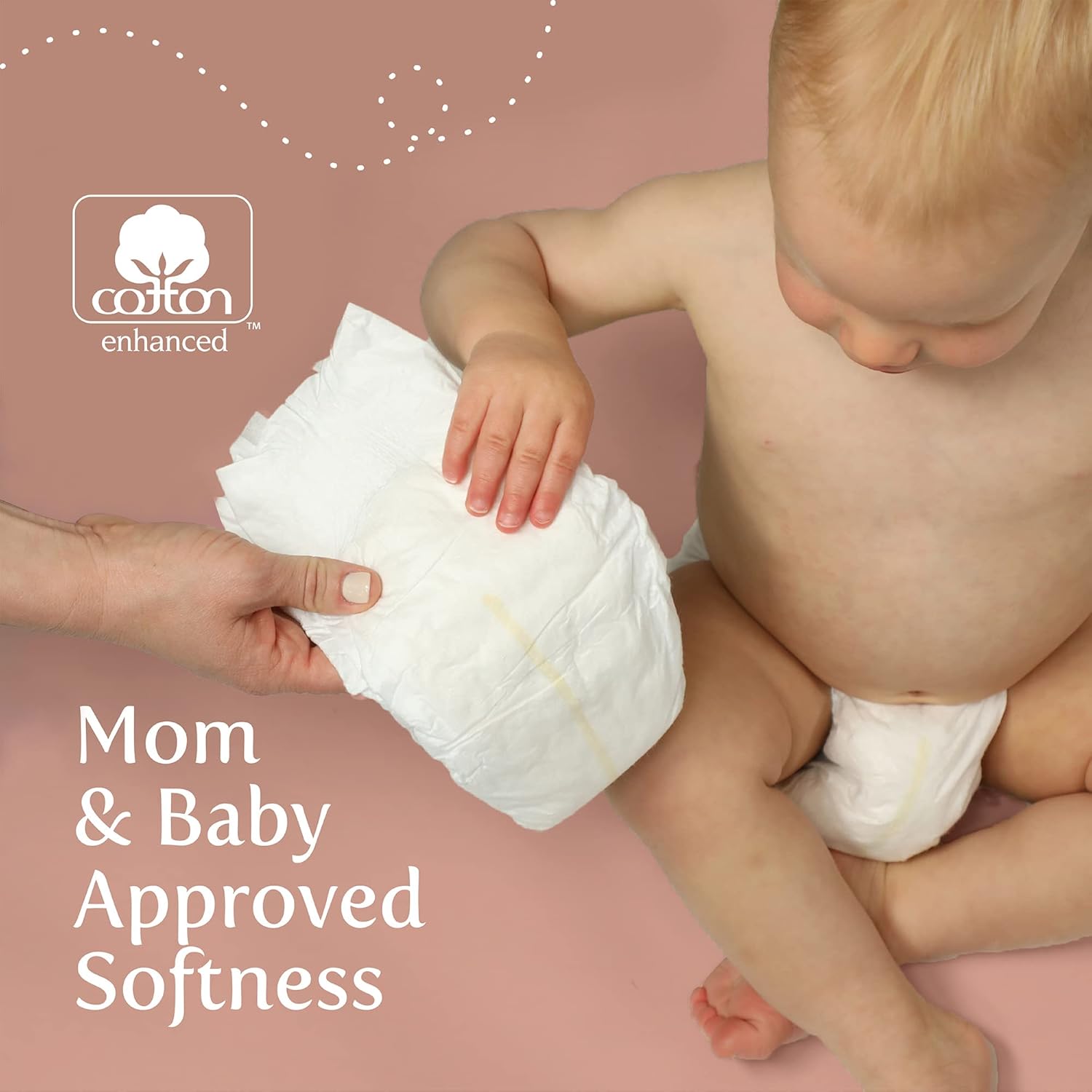 Earth & Eden Sensitive | Eco-Conscious & Hypoallergenic Diapers | Size 2 | 204 Count