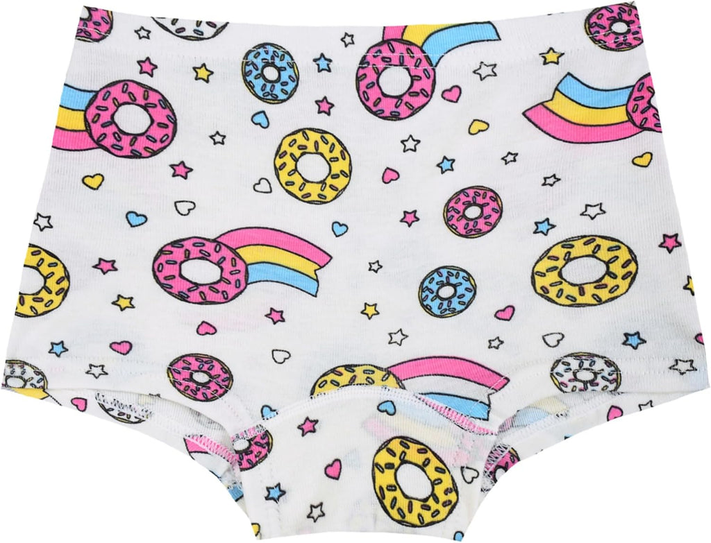 Cczmfeas Girls Hipster Cotton Underwear Boyshort Panties 6 Pack