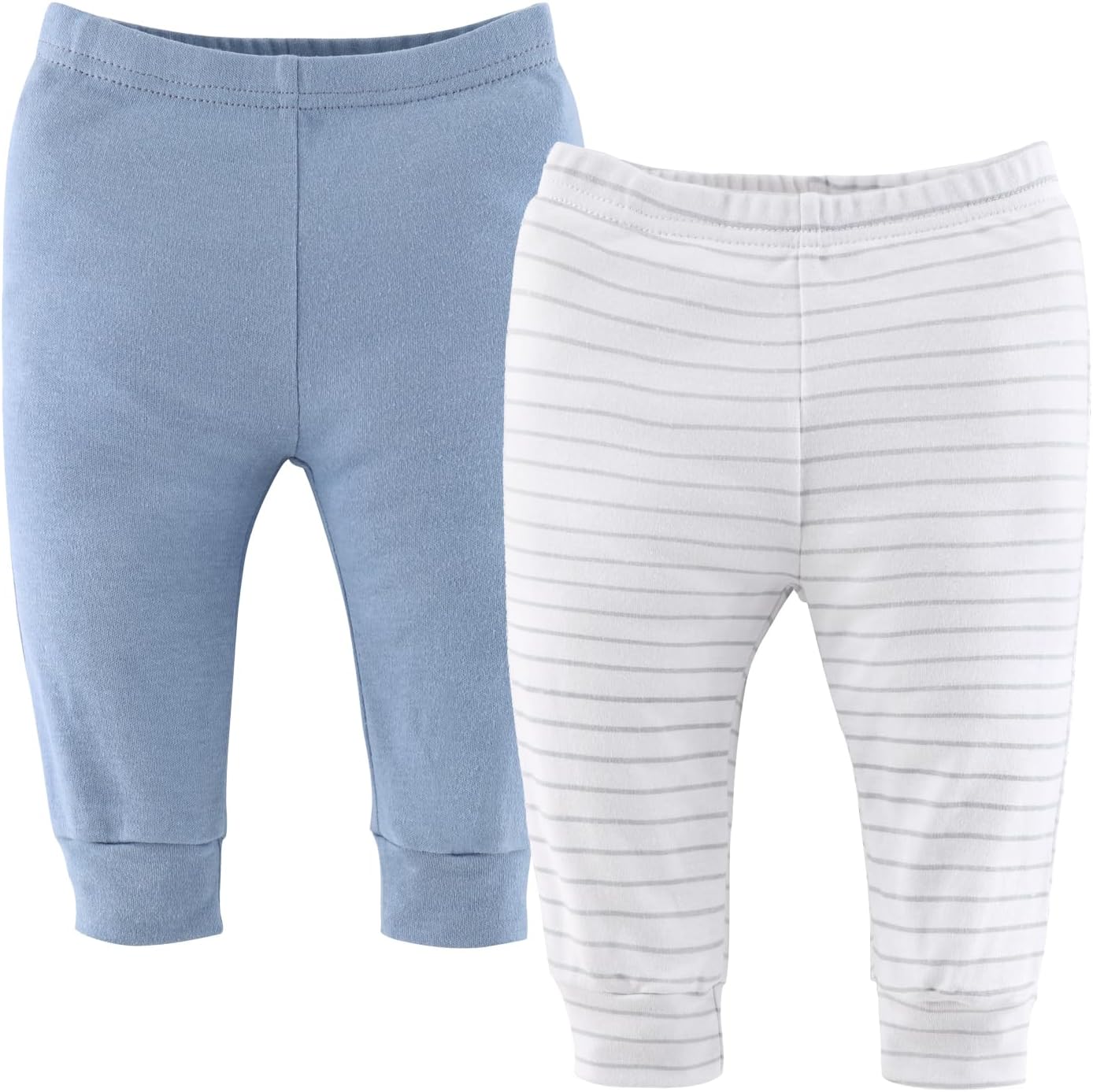 The Peanutshell 5 Pack Baby Boy Pants Set - 100% Cotton Toddler Pants for Boys, Clothes for Toddlers & Babies - Blue Camo